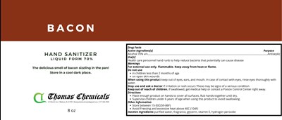 Label (Bacon 8 Oz)